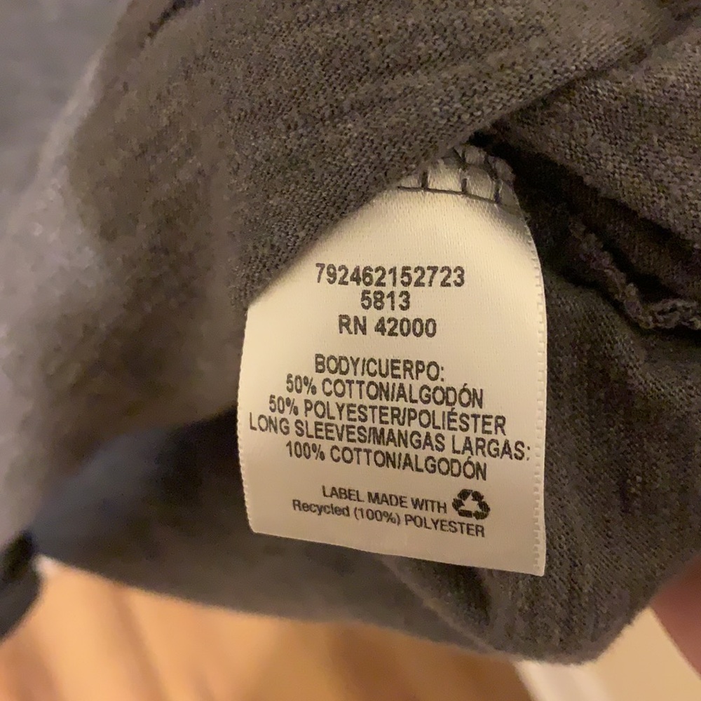 Basic Editions, Large, Long Tee - Picture 3 of 3